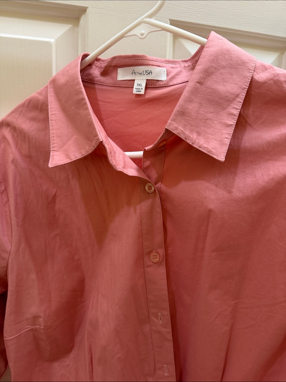 Ann Taylor Dusty Rose Button-Down Shirt